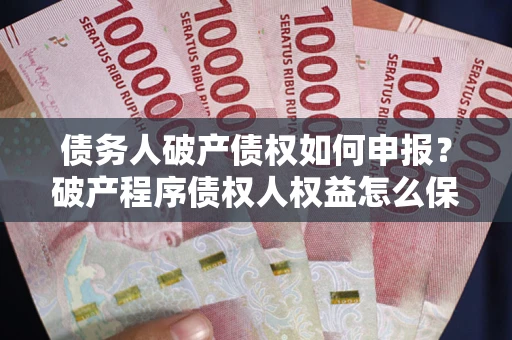 武汉债务人破产债权如何申报？破产程序债权人权益怎么保障？