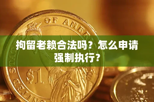 武汉拘留老赖合法吗？怎么申请强制执行？