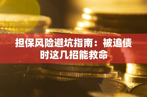 武汉担保风险避坑指南：被追债时这几招能救命