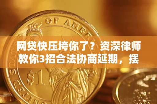 武汉网贷快压垮你了？资深律师教你3招合法协商延期，摆脱暴力催收！