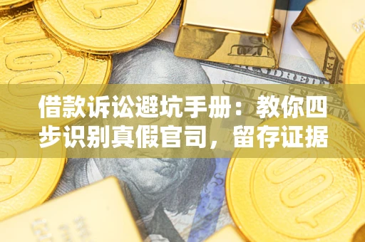 武汉借款诉讼避坑手册：教你四步识别真假官司，留存证据不踩雷