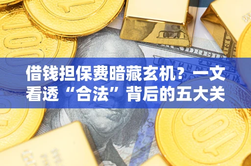 武汉借钱担保费暗藏玄机？一文看透“合法”背后的五大关键陷阱