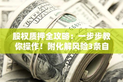 武汉股权质押全攻略：一步步教你操作！附化解风险3条自救法则