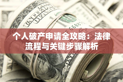 武汉个人破产申请全攻略：法律流程与关键步骤解析