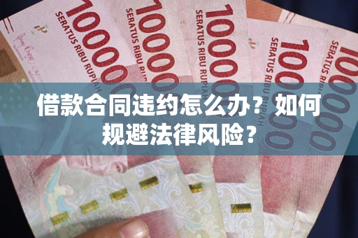 武汉借款合同违约怎么办？如何规避法律风险？